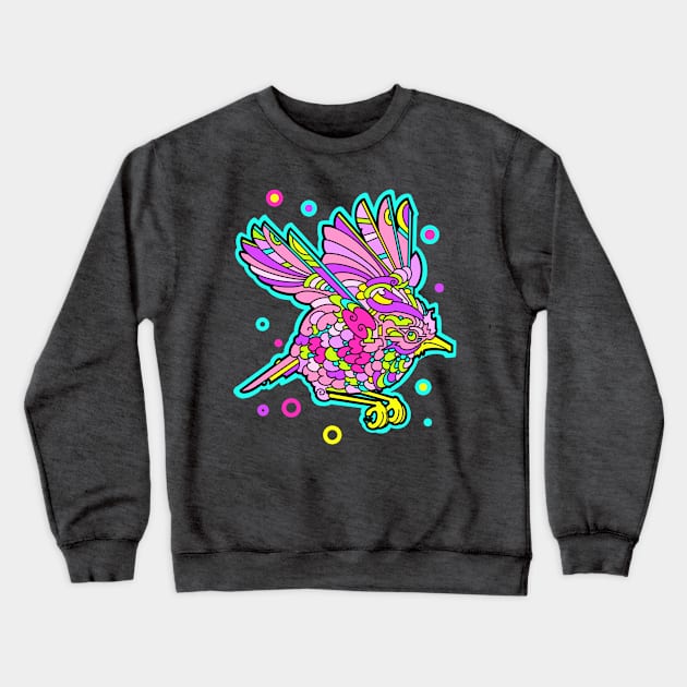 Cute chubby bird Crewneck Sweatshirt by weilertsen